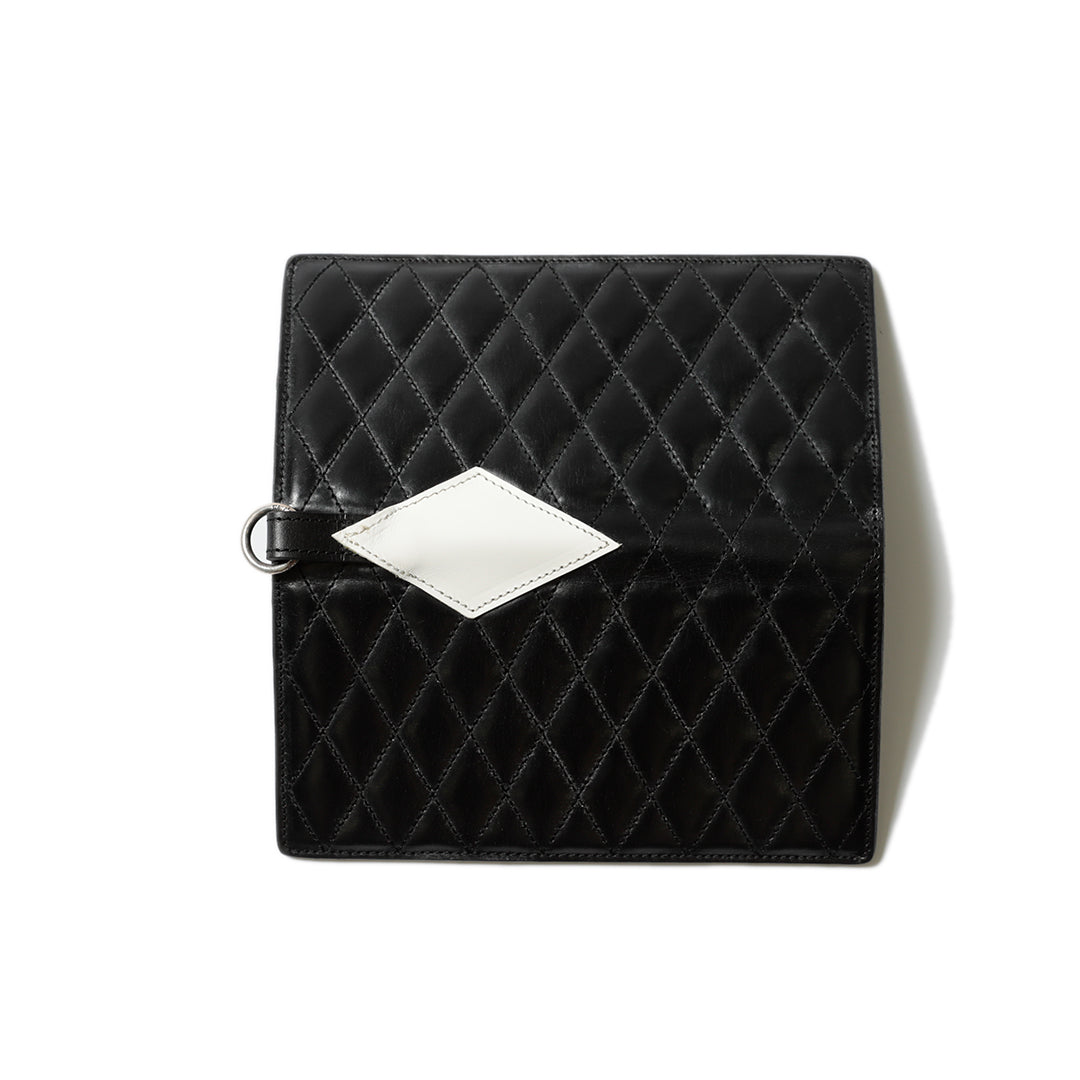 OUTSIDERS DIA QUILTED LEATHER WALLET