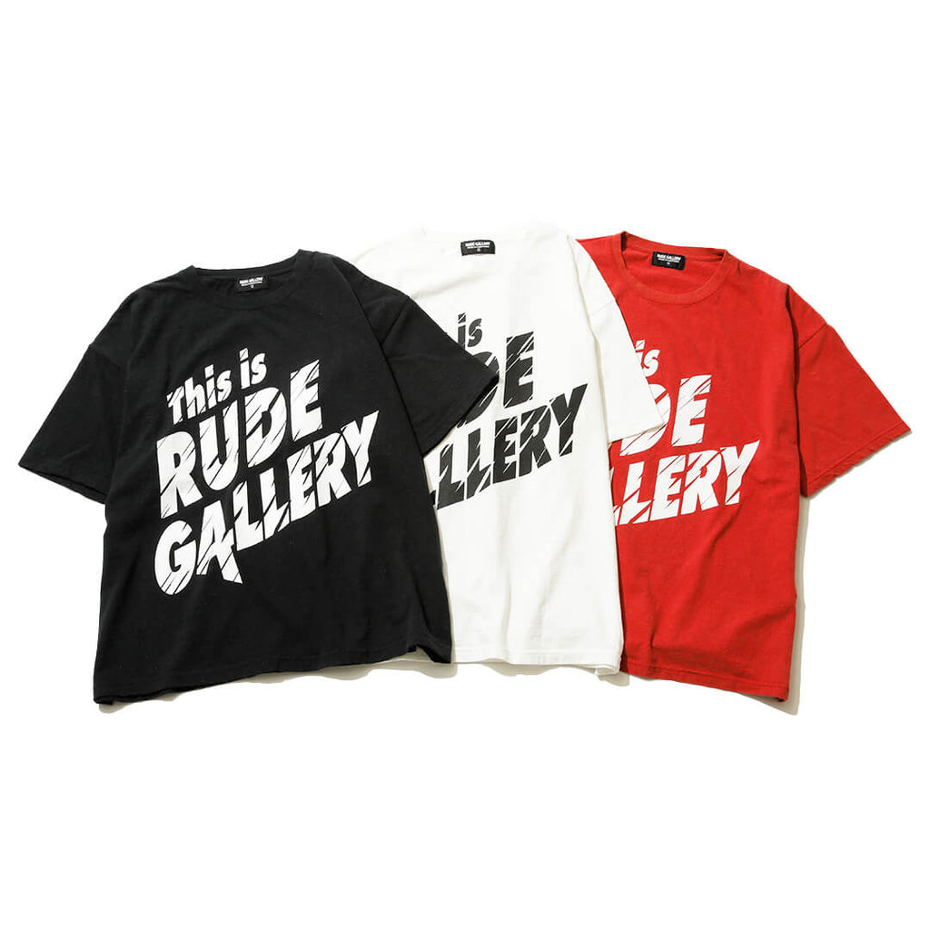 オシャレ☆RUDE GALLERY】アイボリー ハート 音符Tシャツ サイズ3-