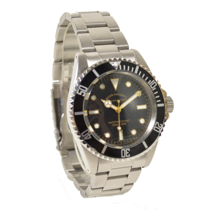 GOOD OLD DIVER WATCH LUXES - STAINLESS STEEL