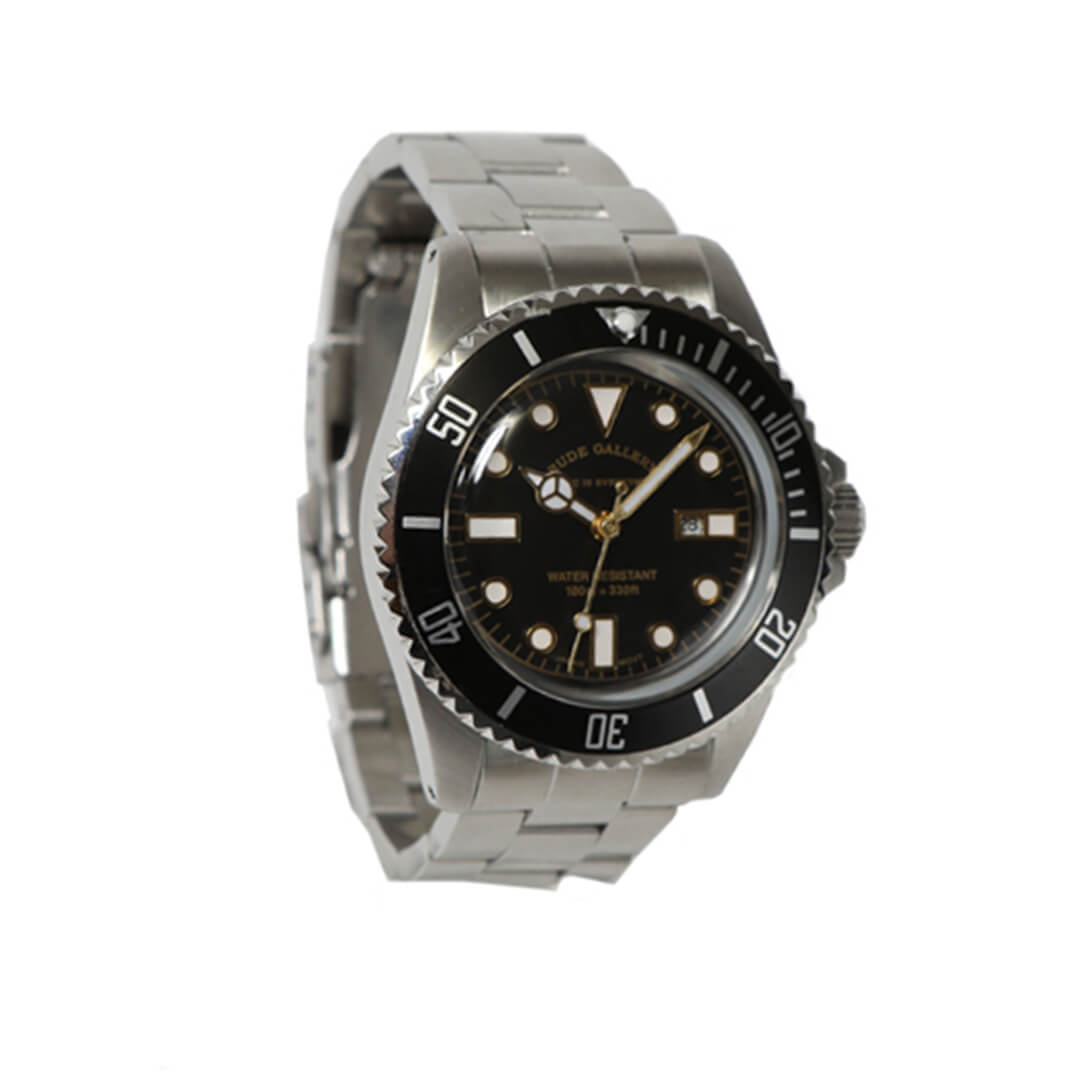 GOOD OLD DIVER WATCH LUXES - STAINLESS STEEL